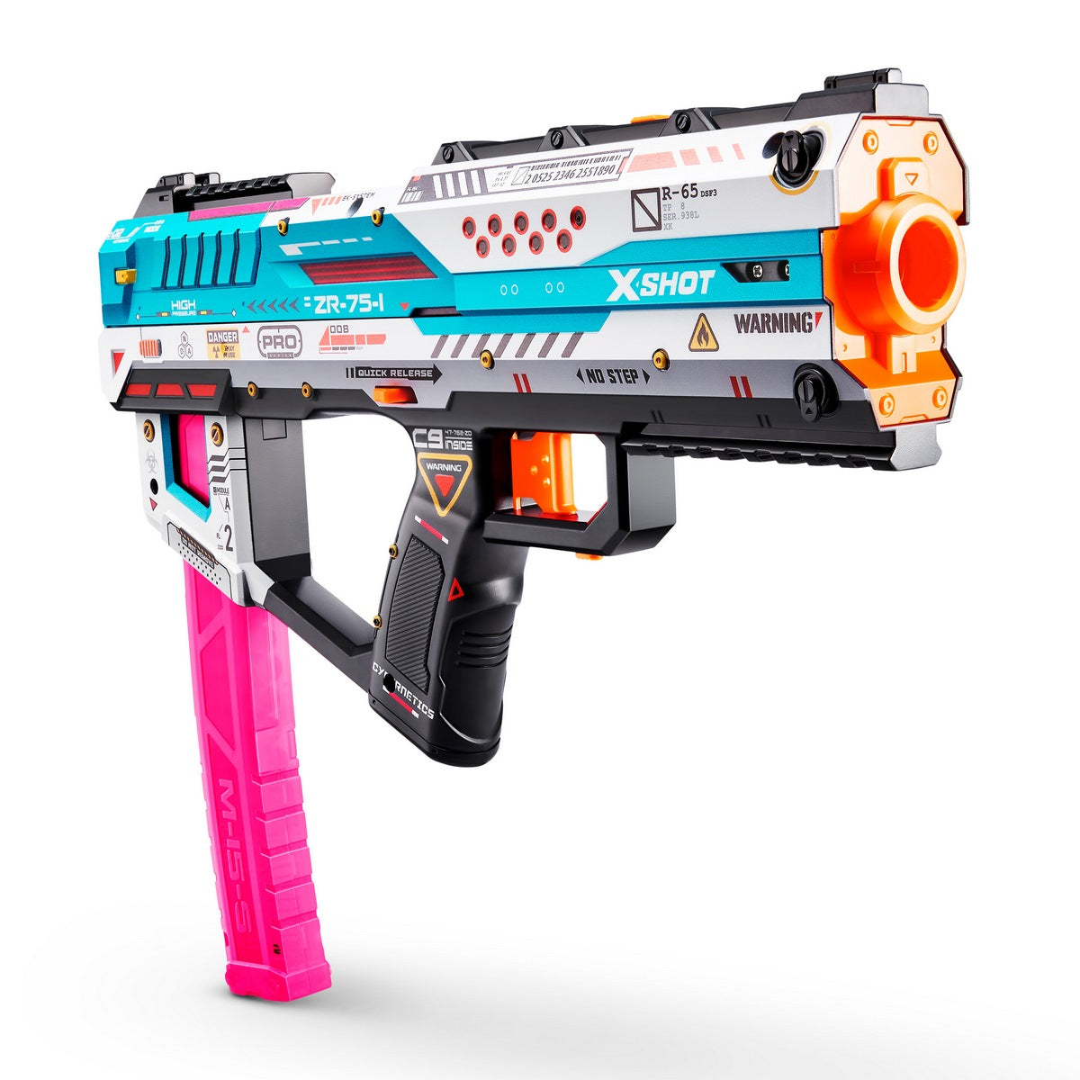 Lanza Dardos Skins Pro Series Fury-X Blaster Con 40 Dardos X-Shot